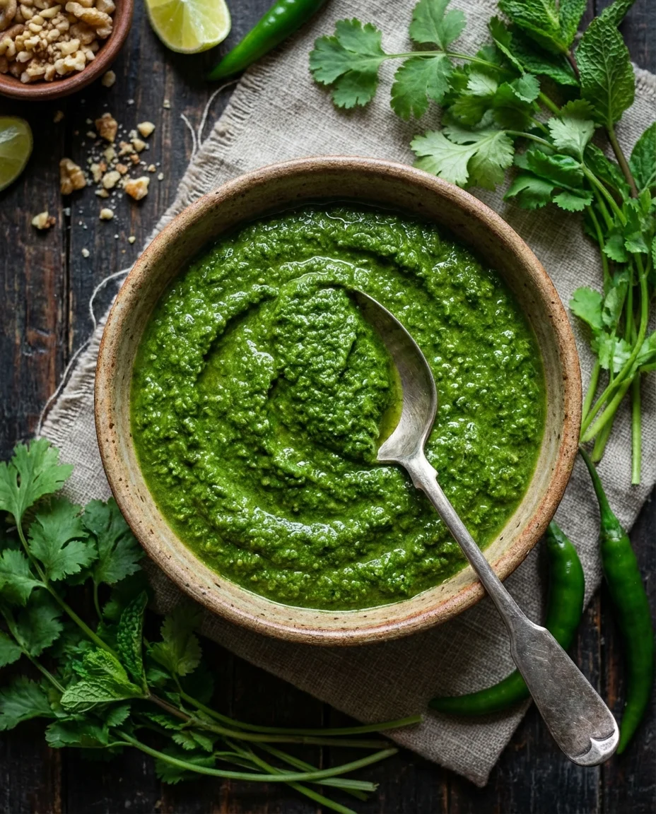 Afghan Green Chutney