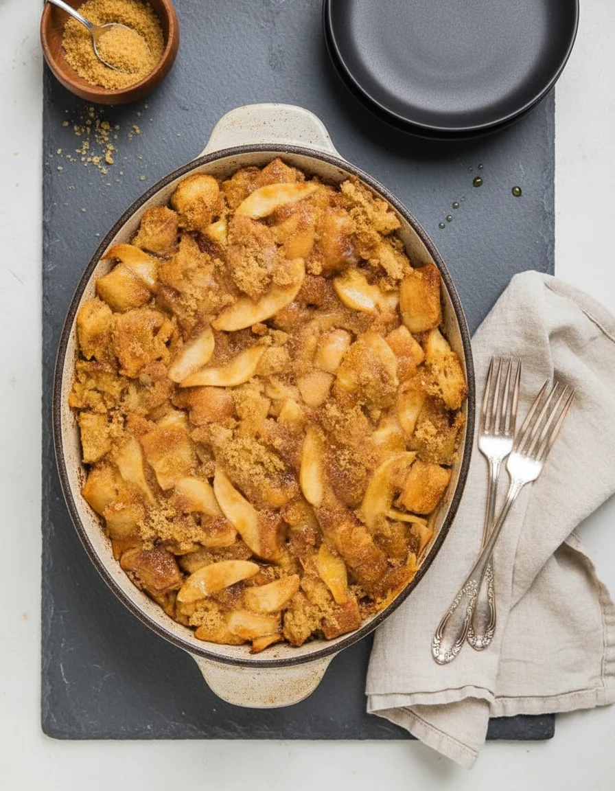 Apple Pie French Toast Casserole