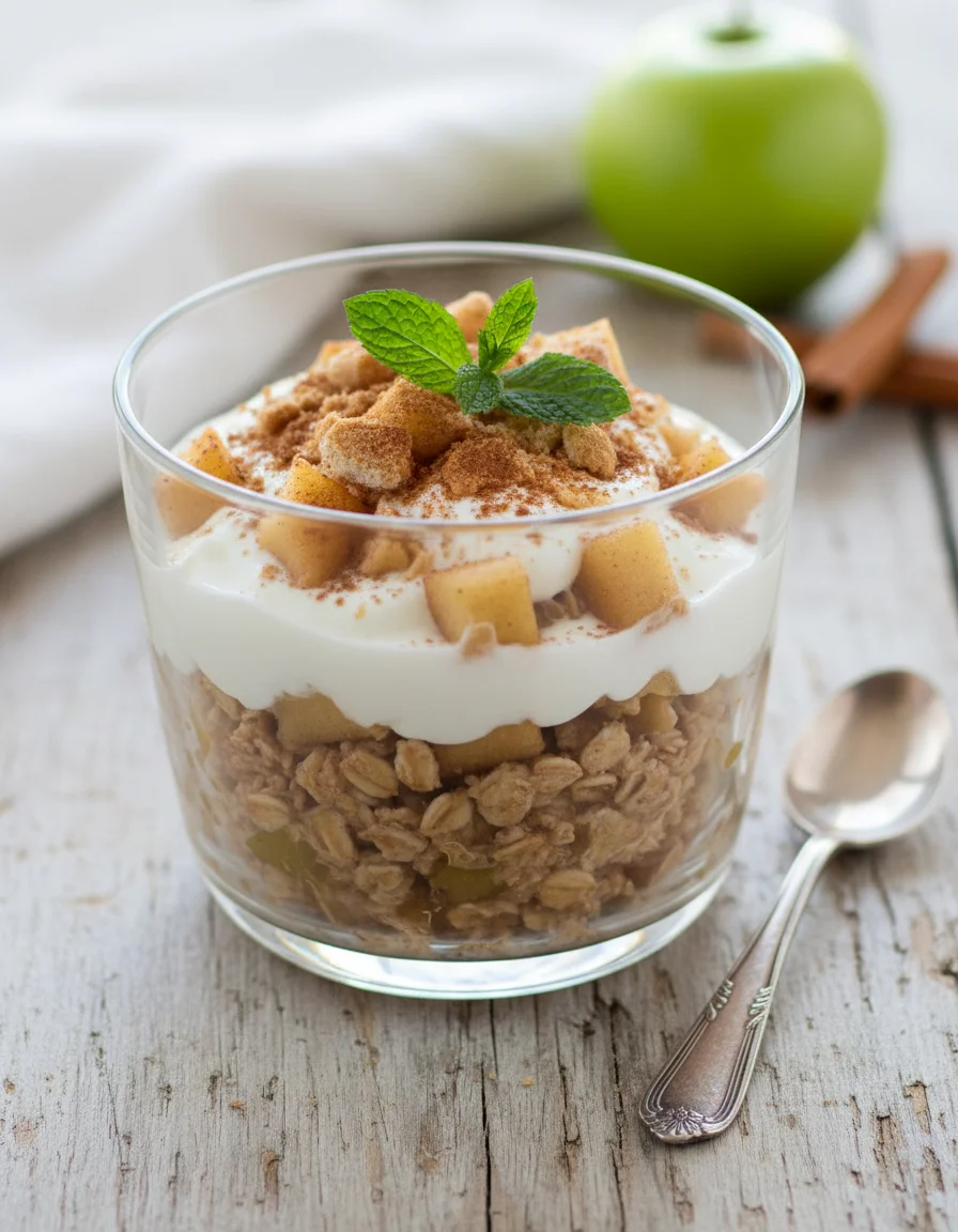 Apple Pie Overnight Oats
