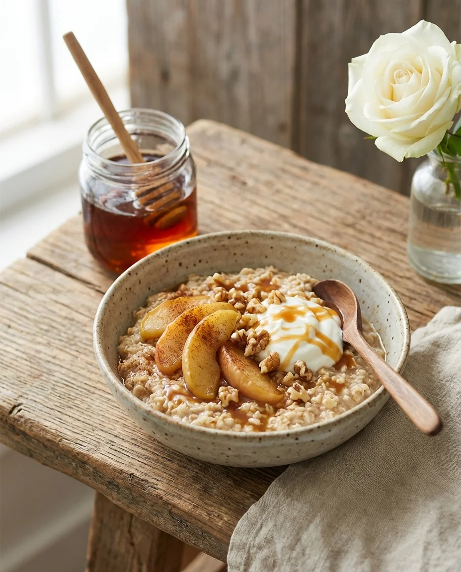 Apple Pie Overnight Oats