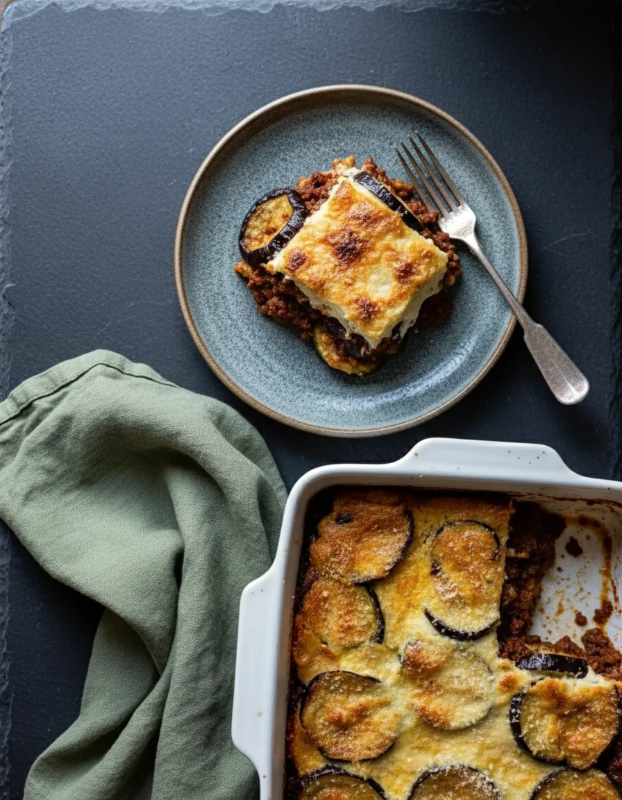 Aubergine Moussaka