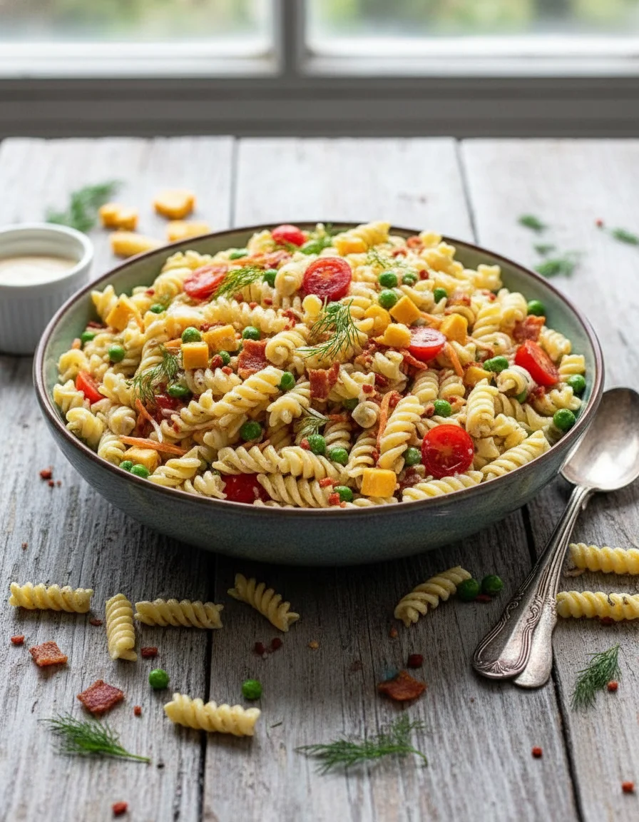 Bacon Ranch Pasta Salad
