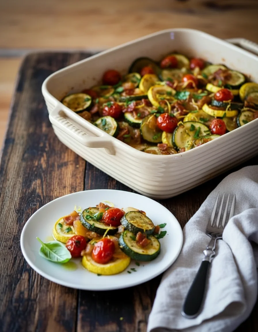 Baked Zucchini Tian
