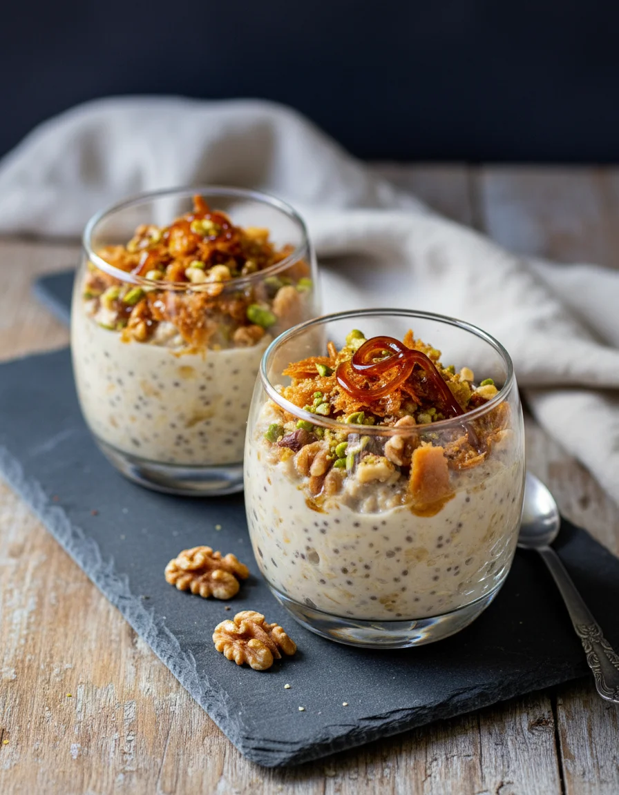 Baklava Overnight Oats