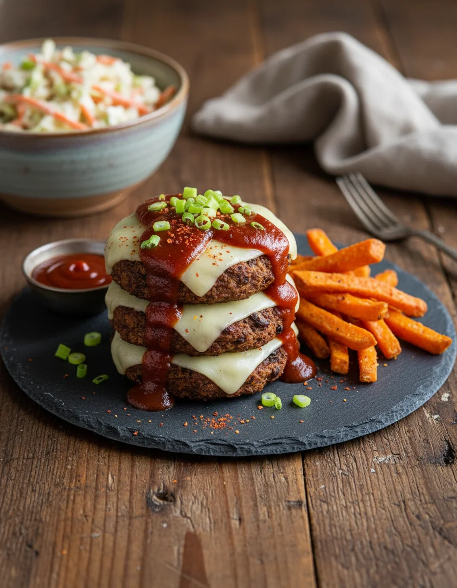 Barbecue Black-Eyed Pea Burgers