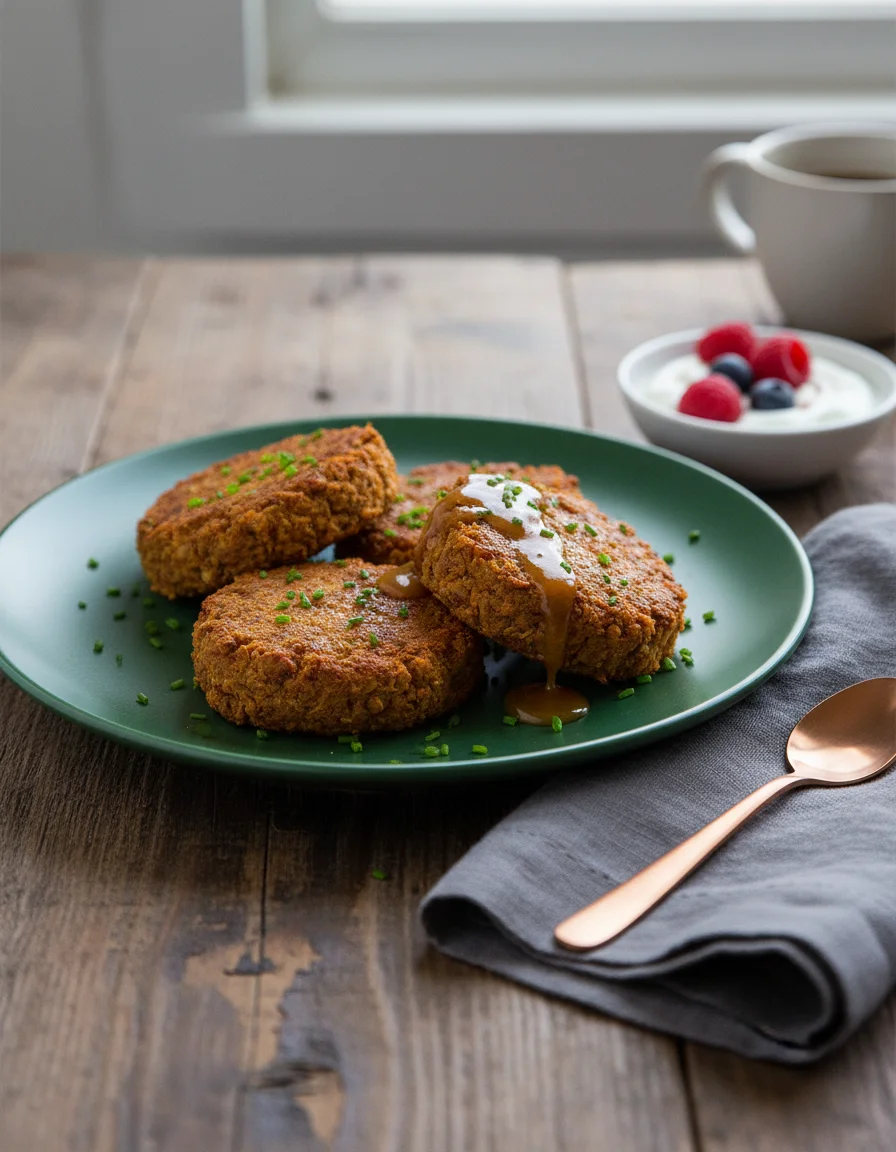 Beany Breakfast Sausage Patties