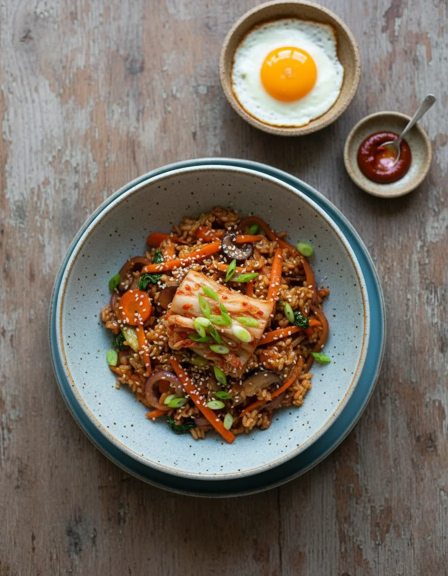 Bibimbap with Stir-fried Vegetables