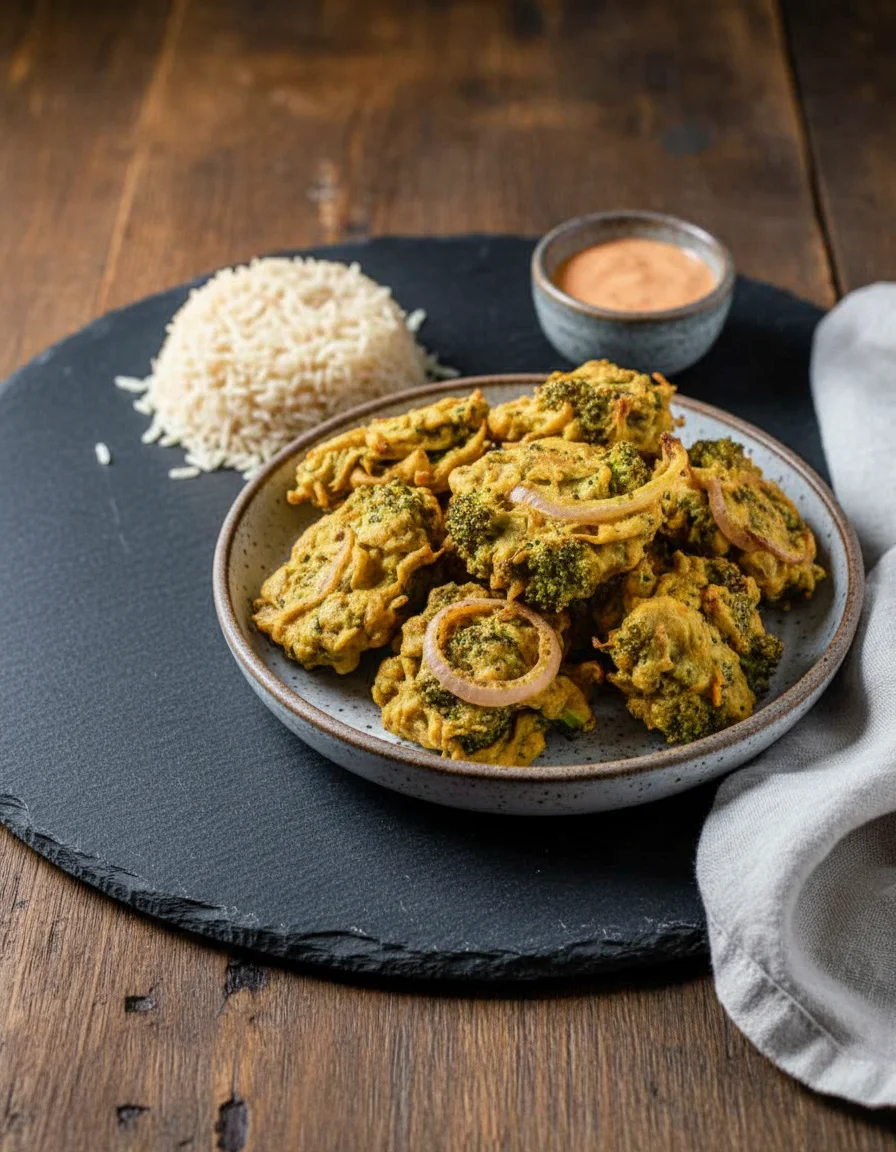 Broccoli Onion Pakora