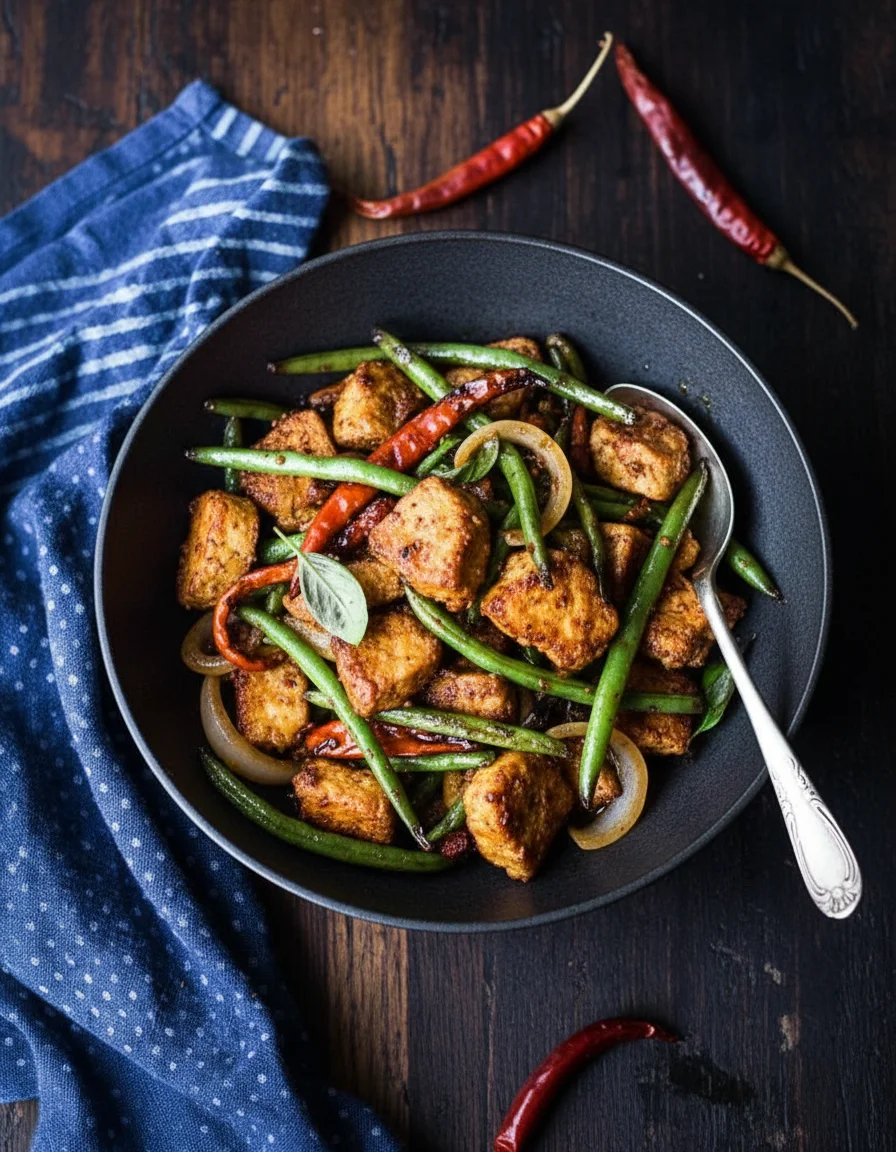 Burmese Tofu Stir Fry