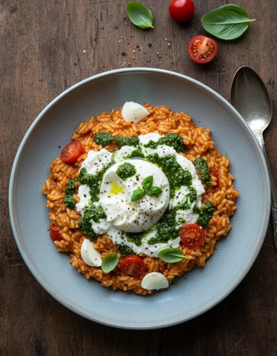 Caprese Risotto