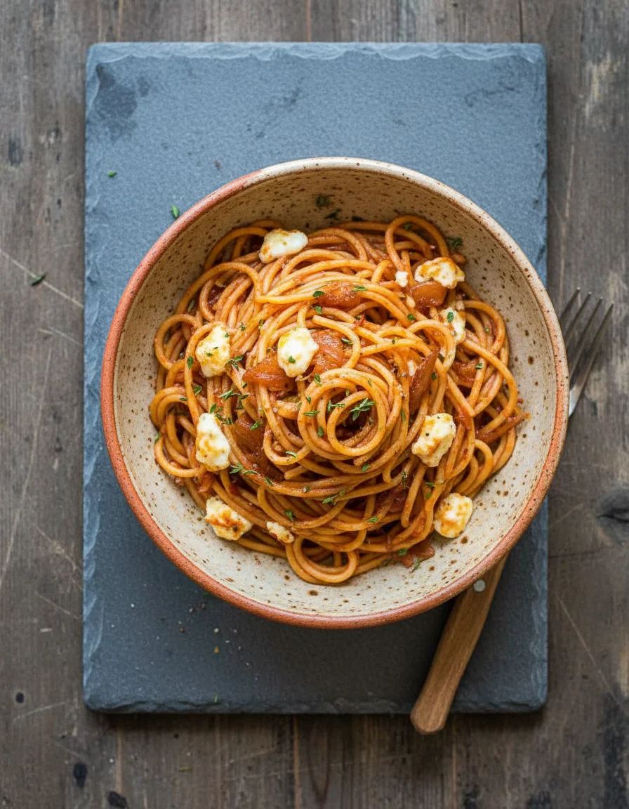 Caramelized Onion Pasta