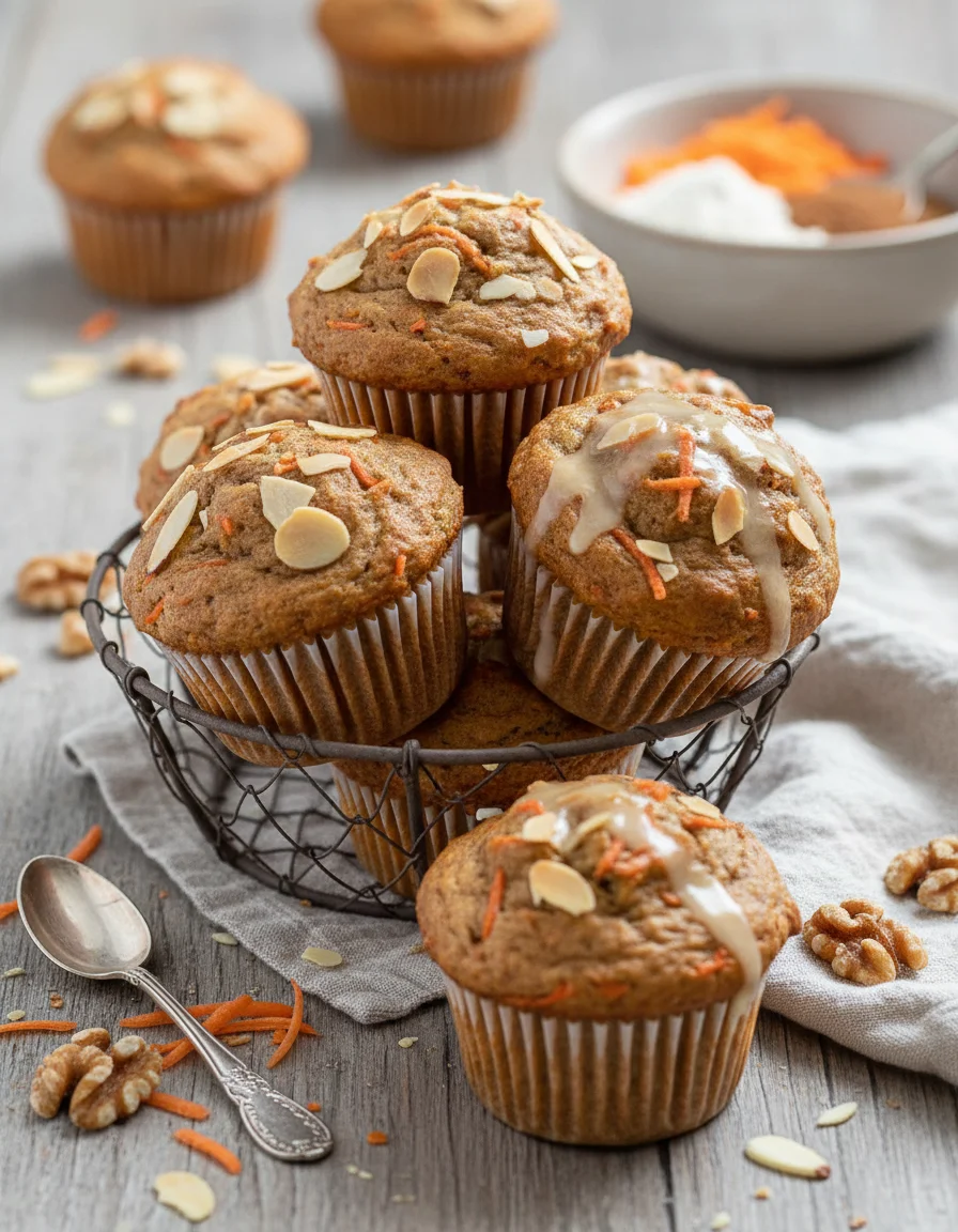 Carrot Cake Muffins