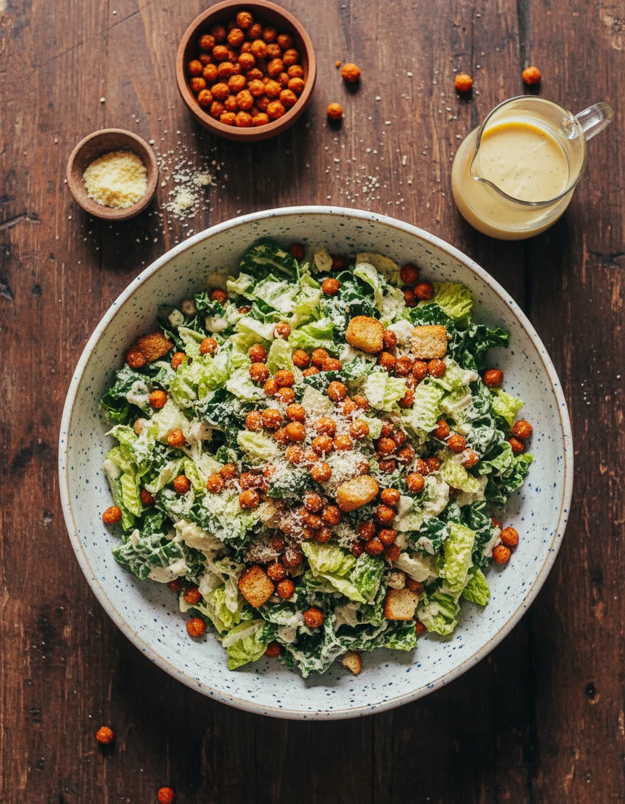 Chickpea Caesar Salad