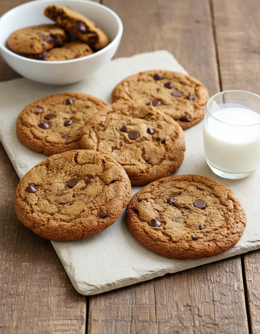 Chewy Chickpea Chocolate Chip Cookies