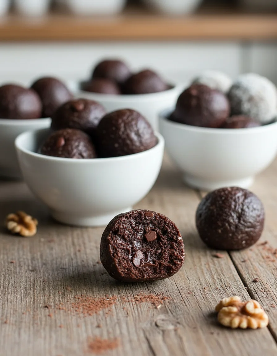 Chocolate Fudge Brownie Bites