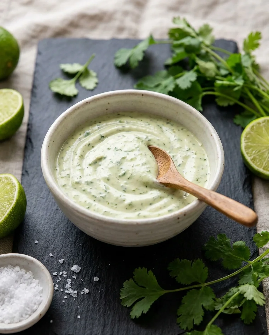 Cilantro Lime Crema