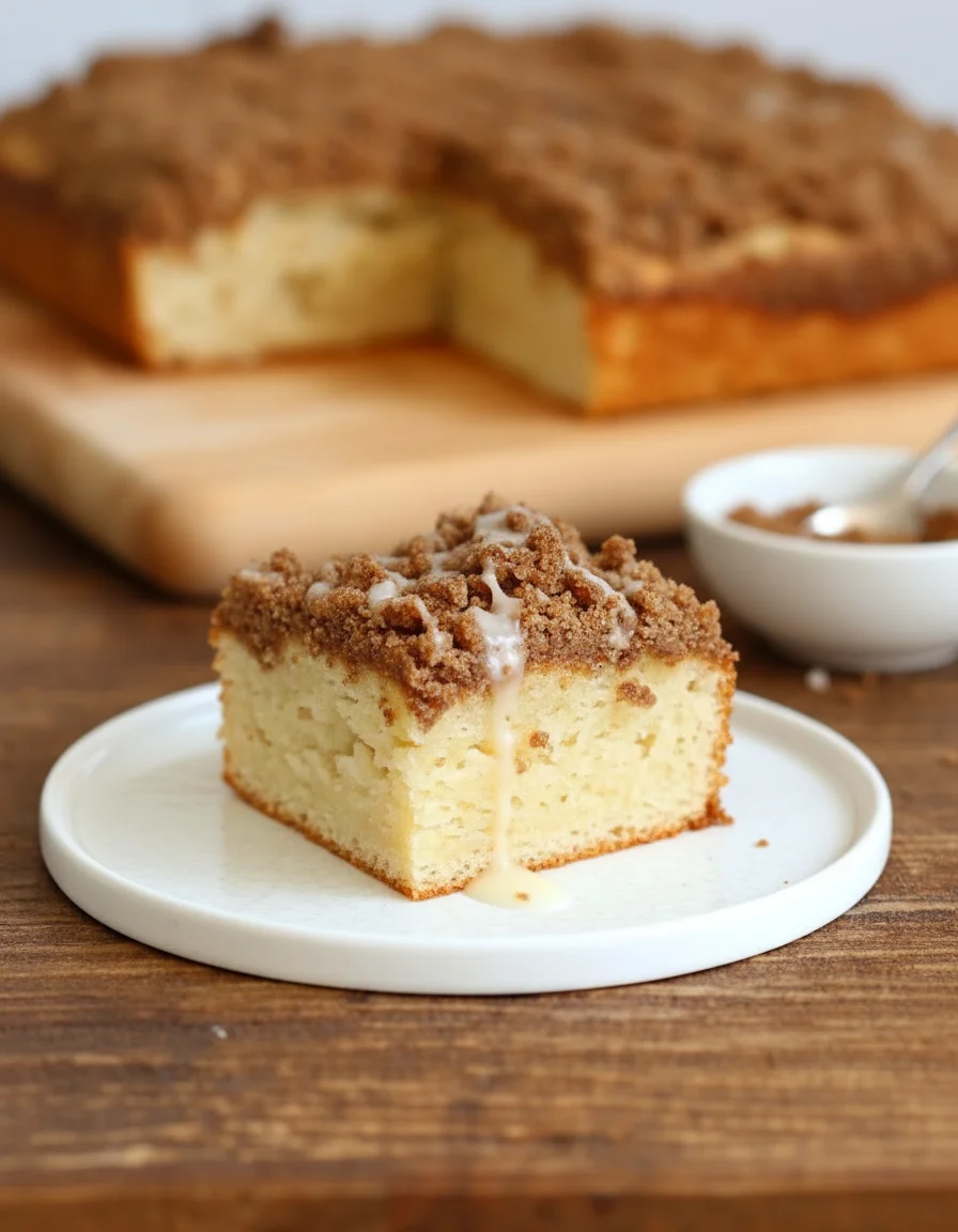 Cinnamon Streusel Coffee Cake