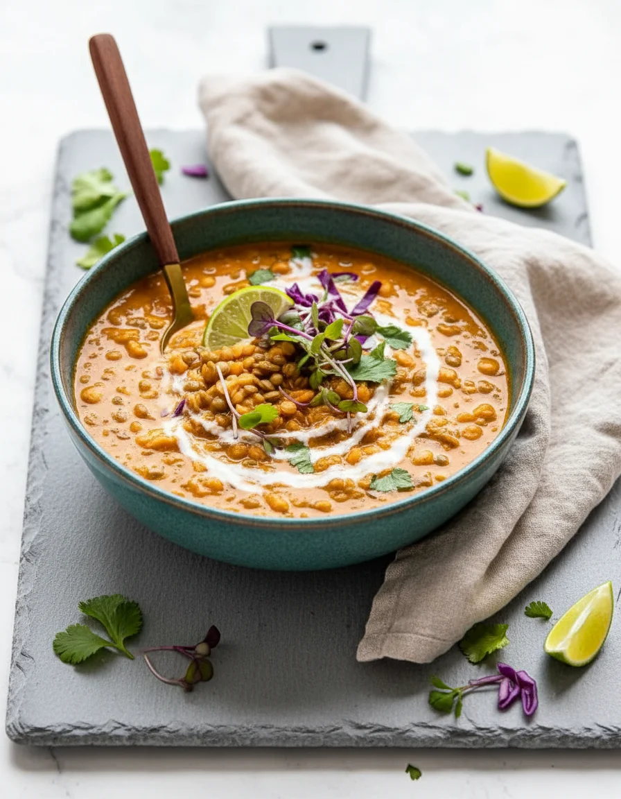 Coconut Curry Lentil Soup
