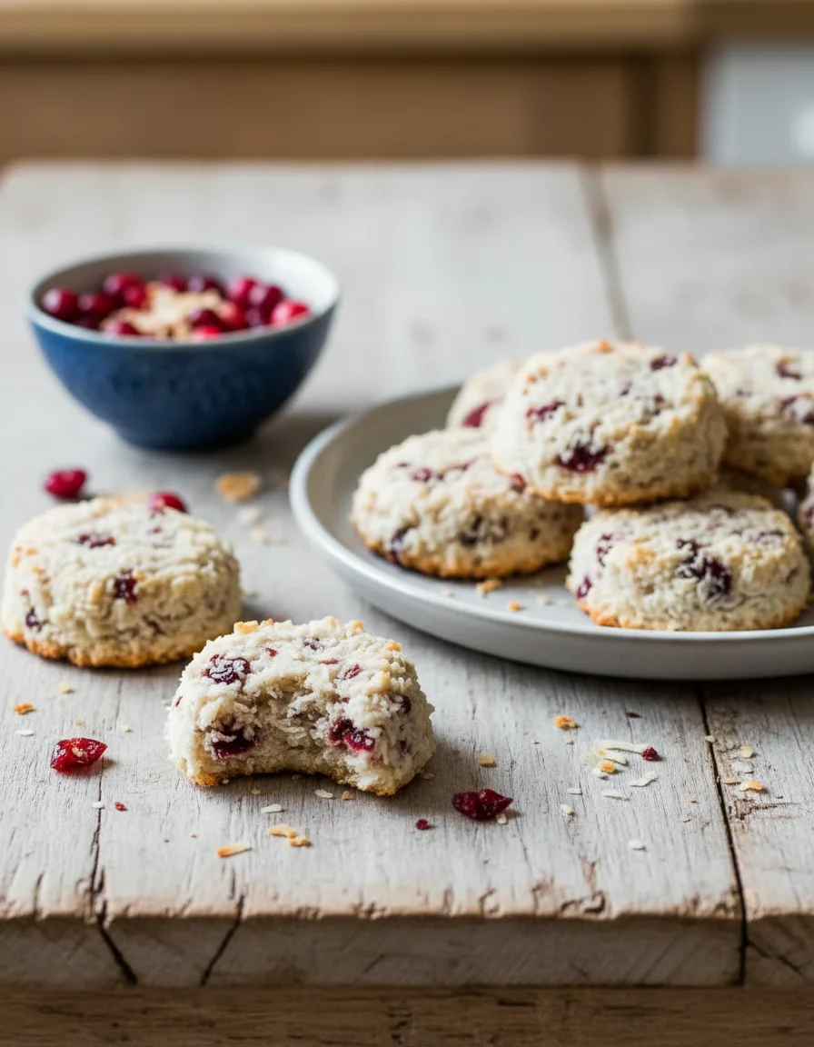 Cranberry Coconut Macaroons