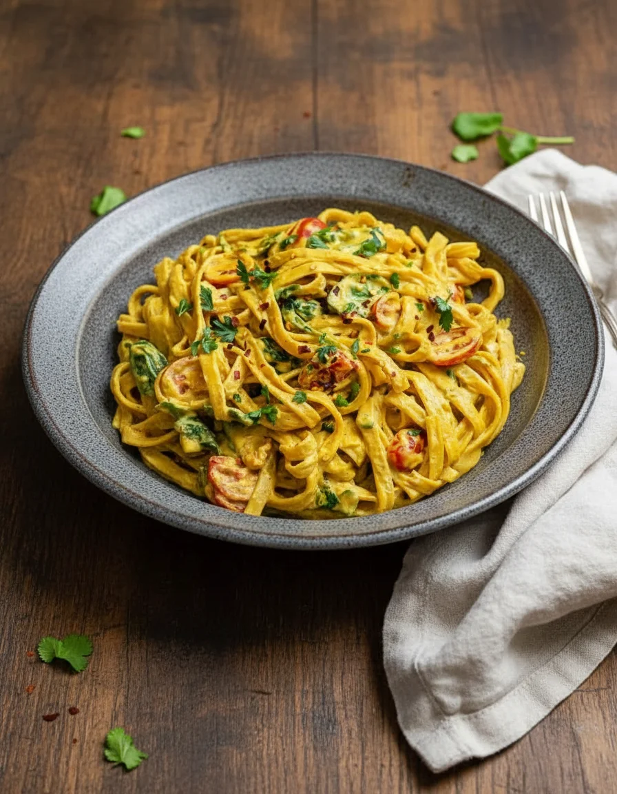 Creamy Curry Pasta