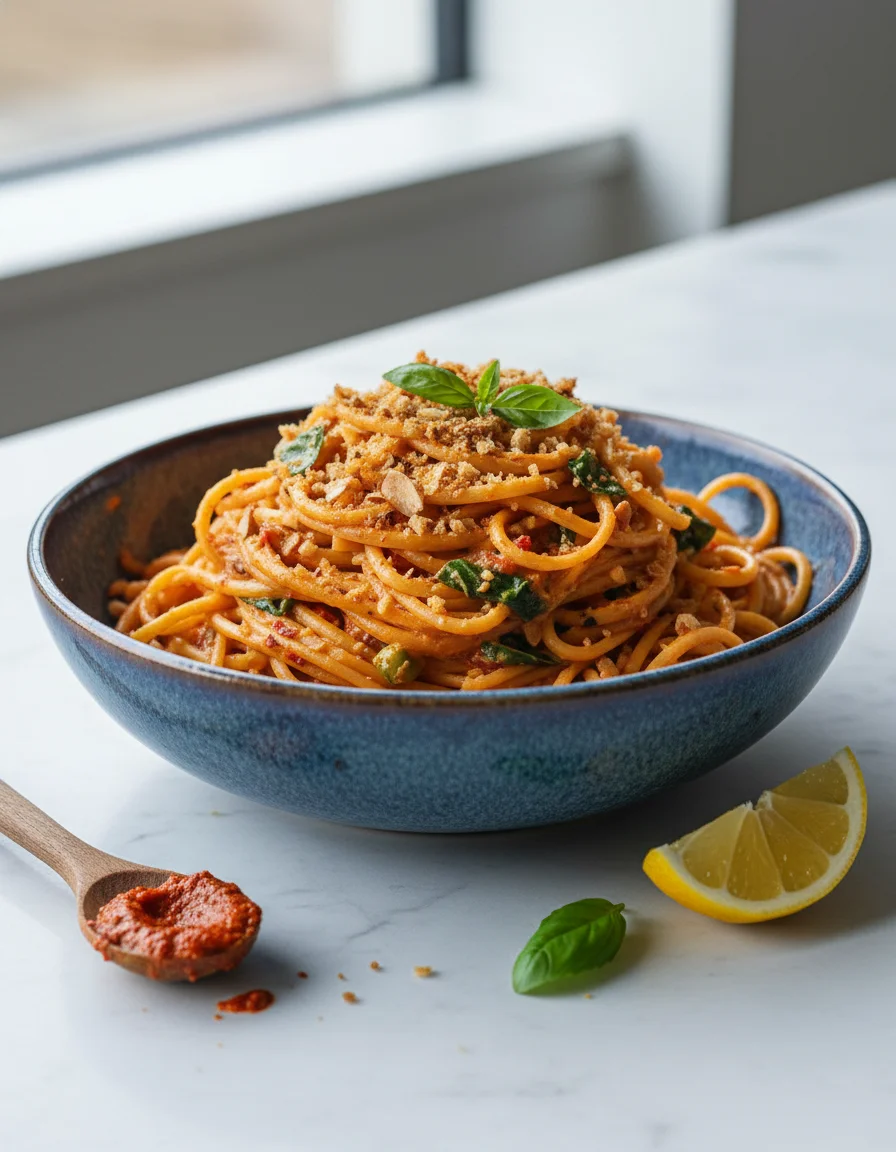 Creamy Harissa Pasta