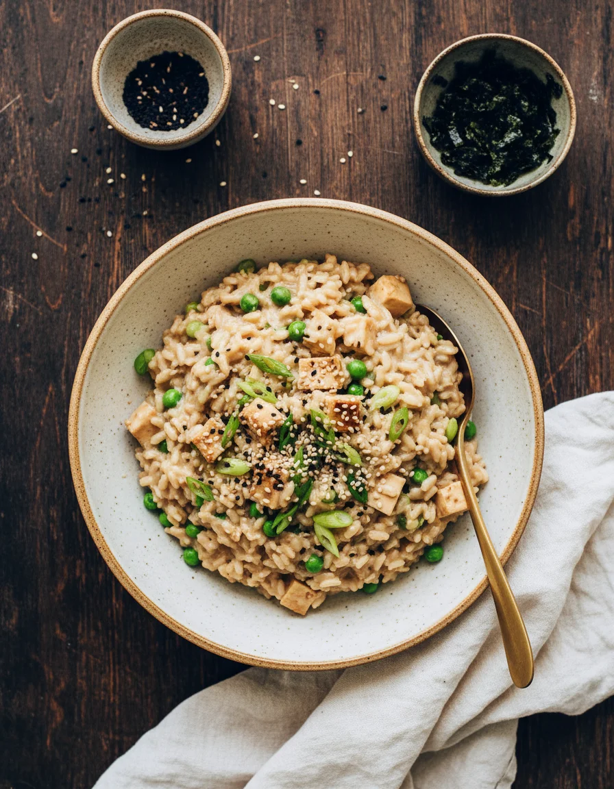 Creamy Miso Risotto