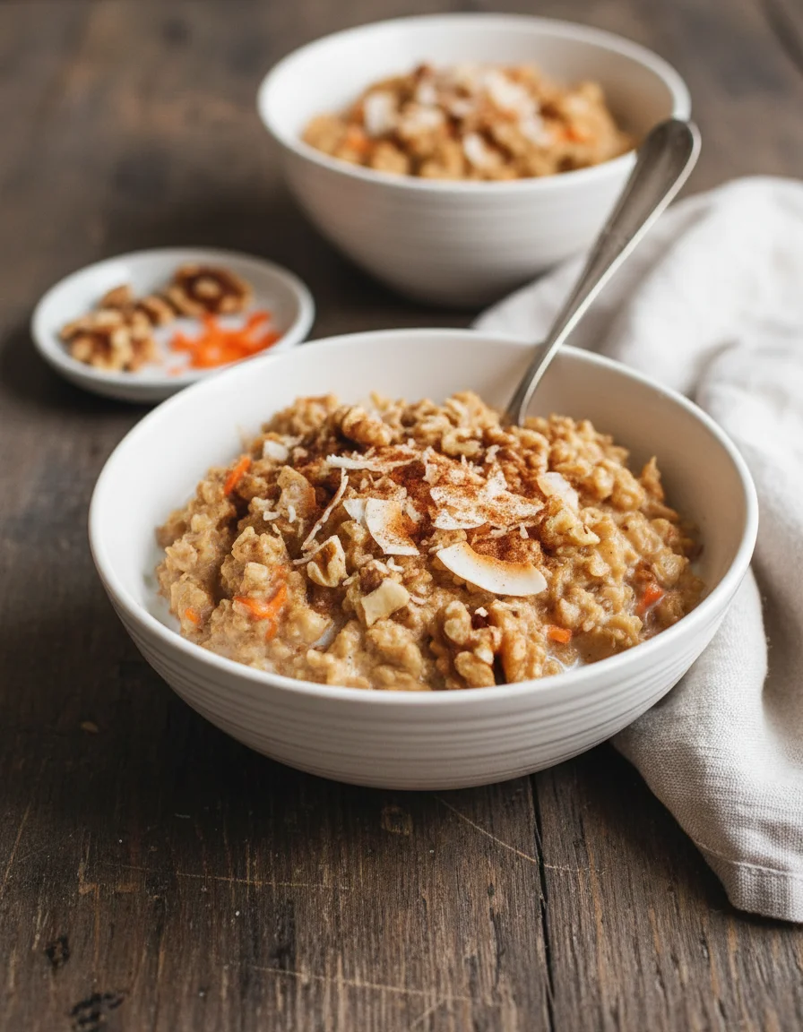 Creamy Morning Glory Oatmeal