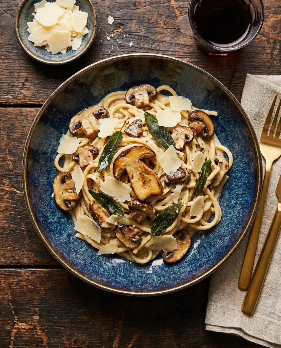 Creamy Mushroom Pasta