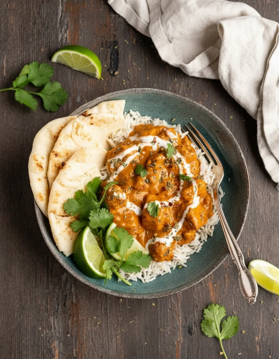 Creamy Tofu Butter Chicken