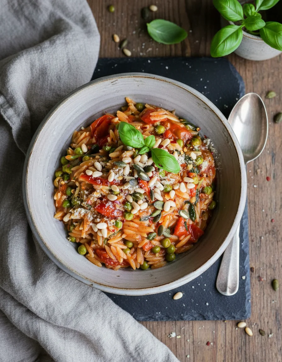 Creamy Tomato Orzo