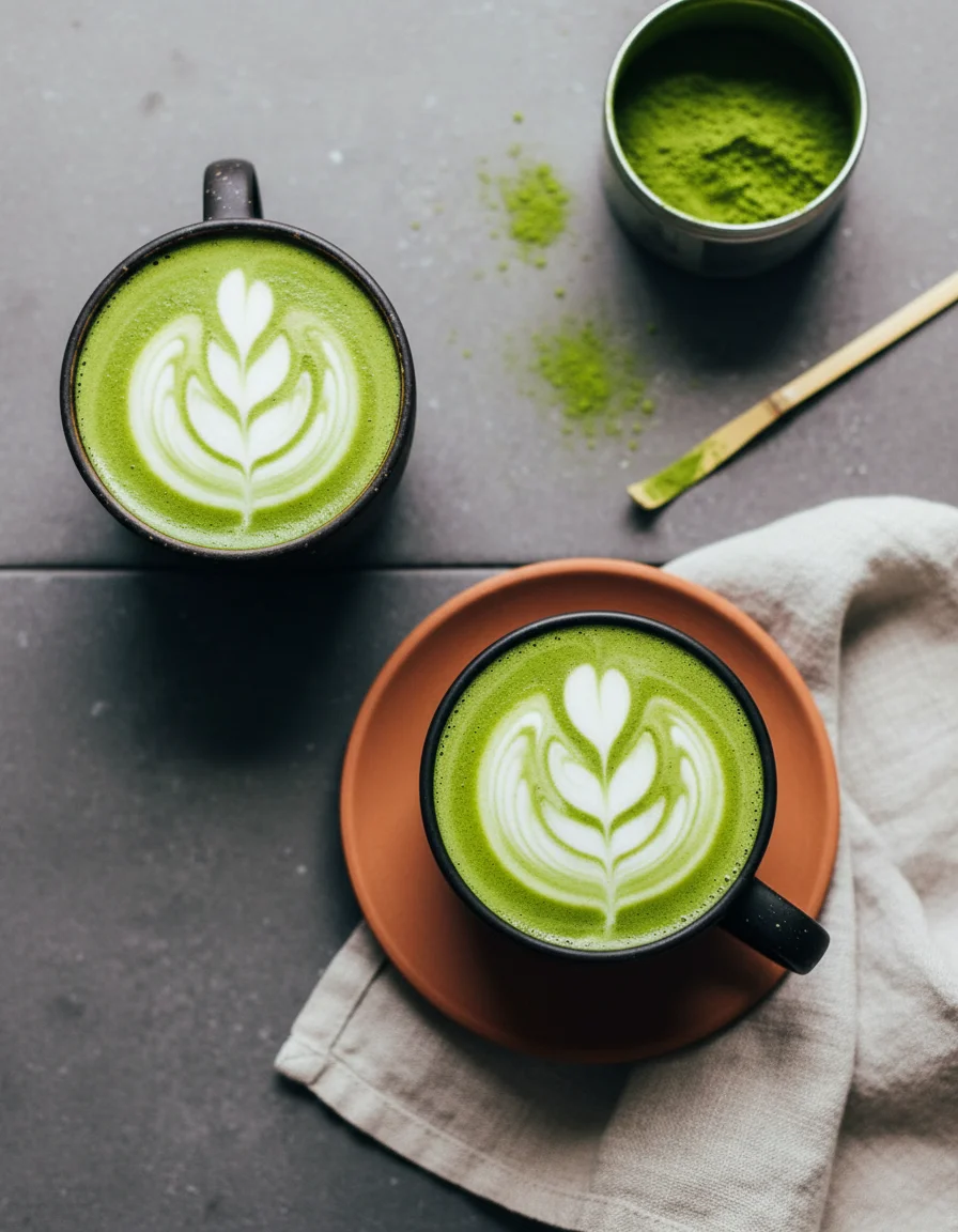 Creamy Vegan Matcha Latte