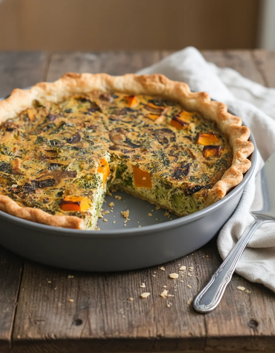 Creamy Vegan Quiche