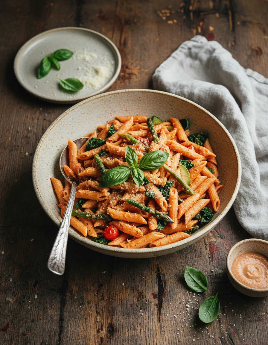 Creamy Vegan Rosé Penne Pasta