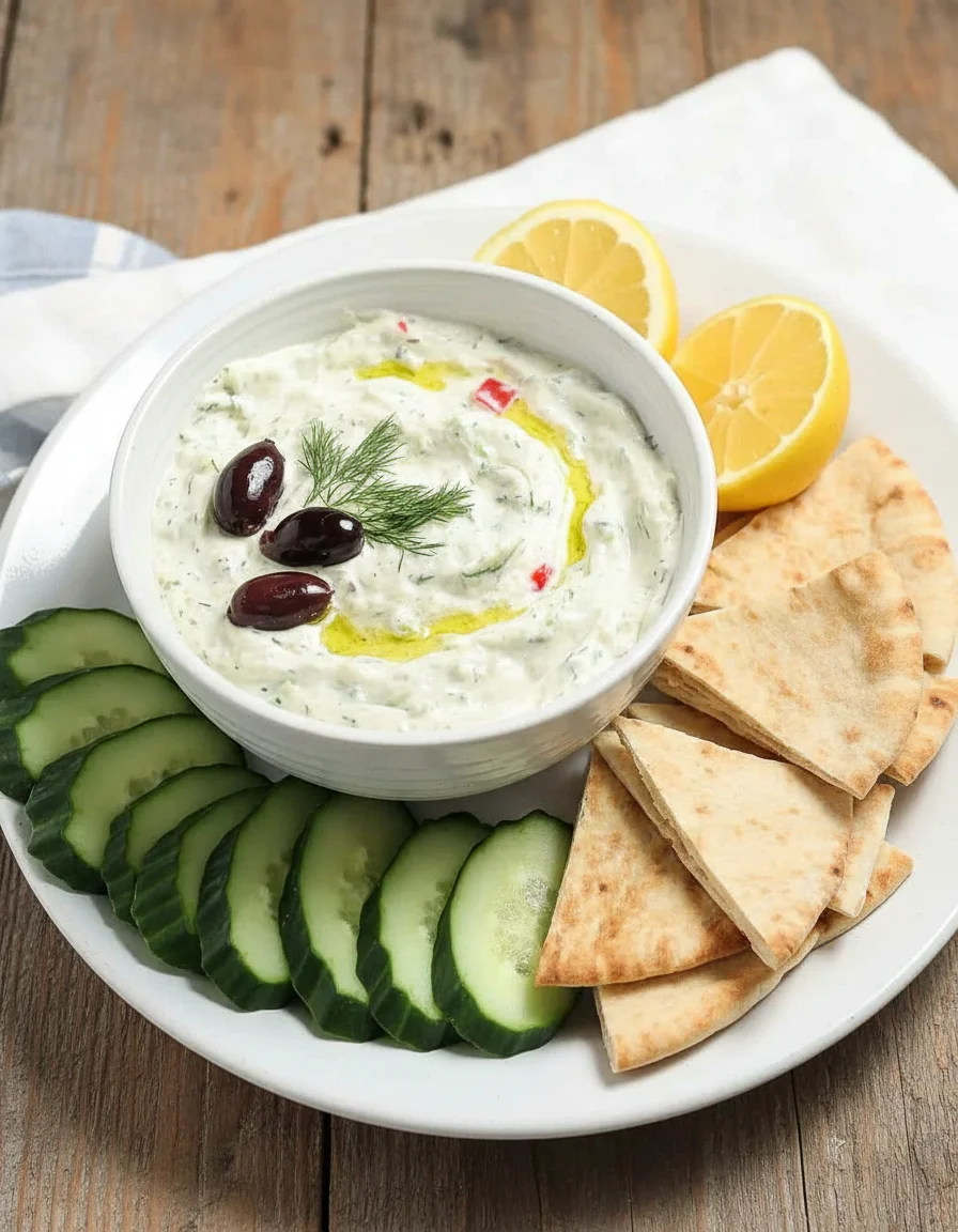 Creamy Vegan Tzatziki