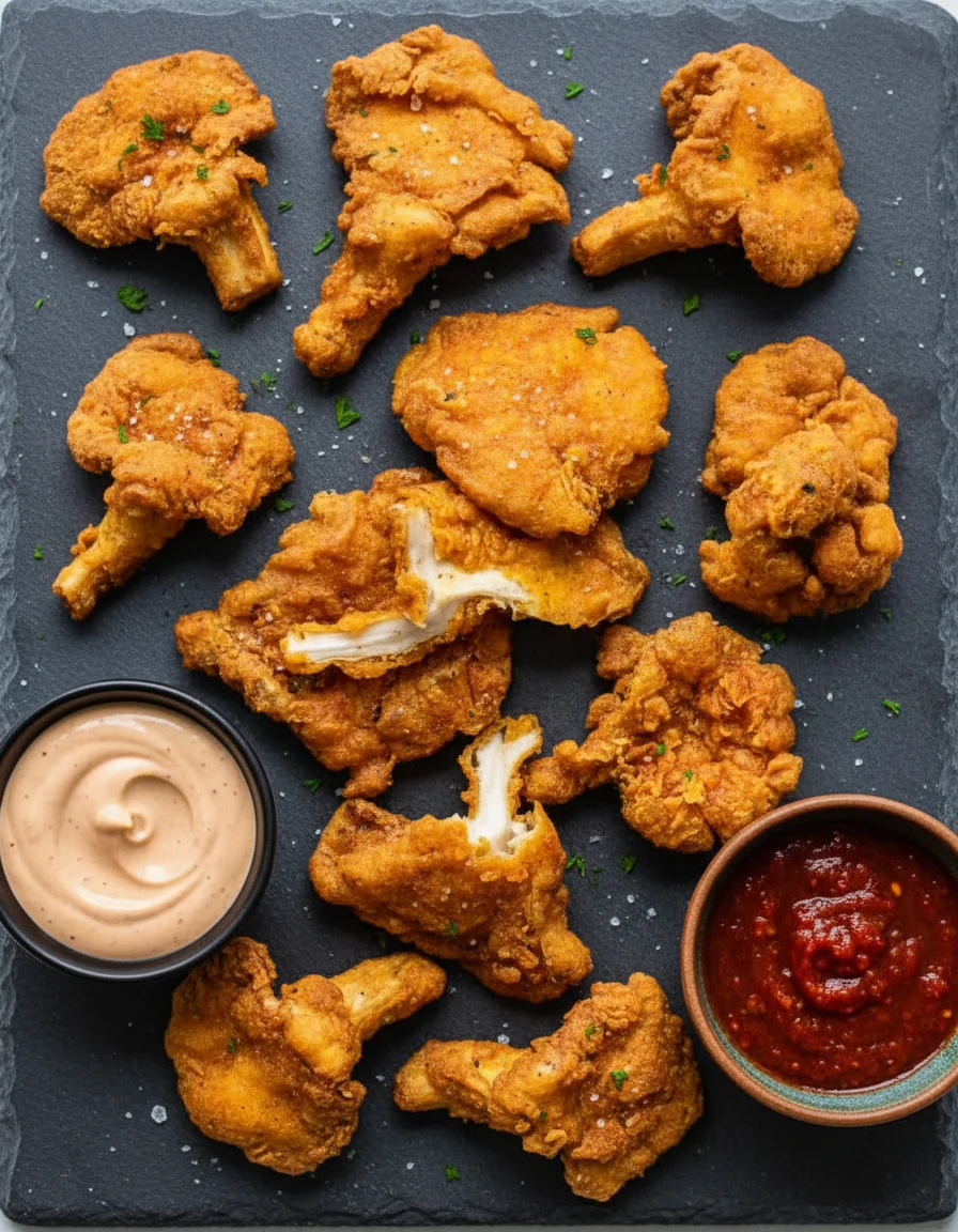 Crispy Fried Oyster Mushrooms