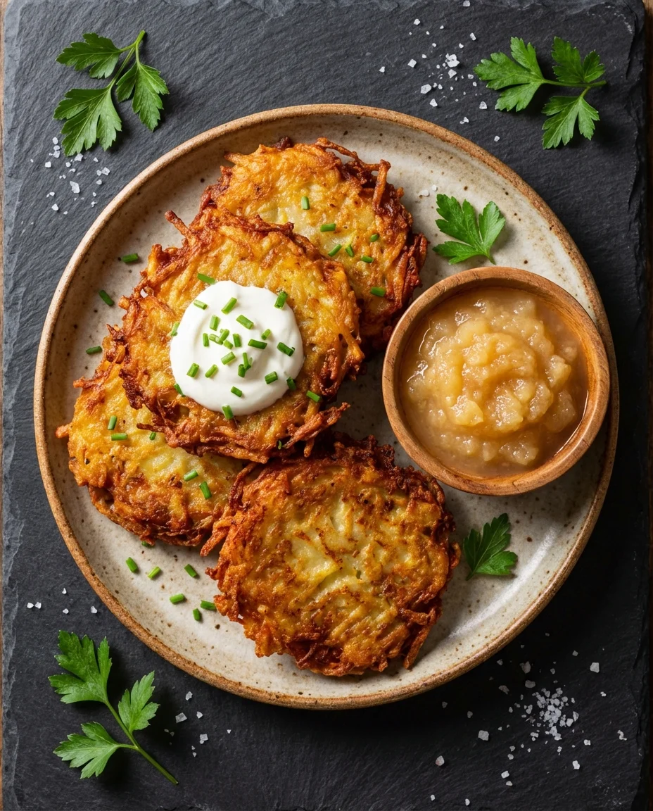 Crispy Potato Latkes