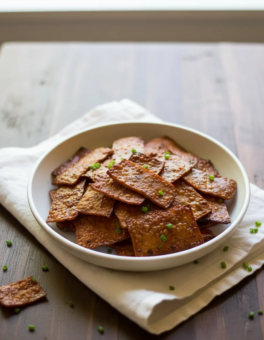 Crispy Tofu Bacon