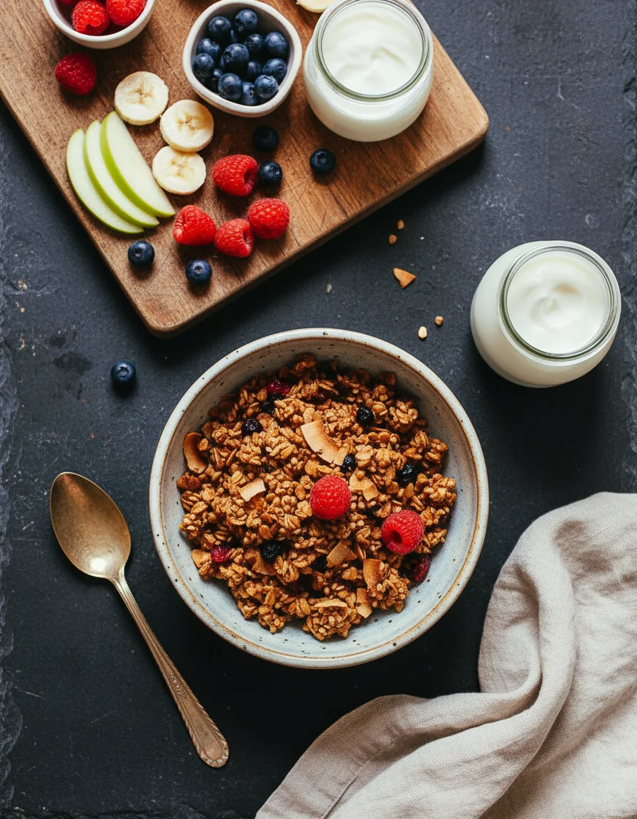 Crunchy Buckwheat Granola