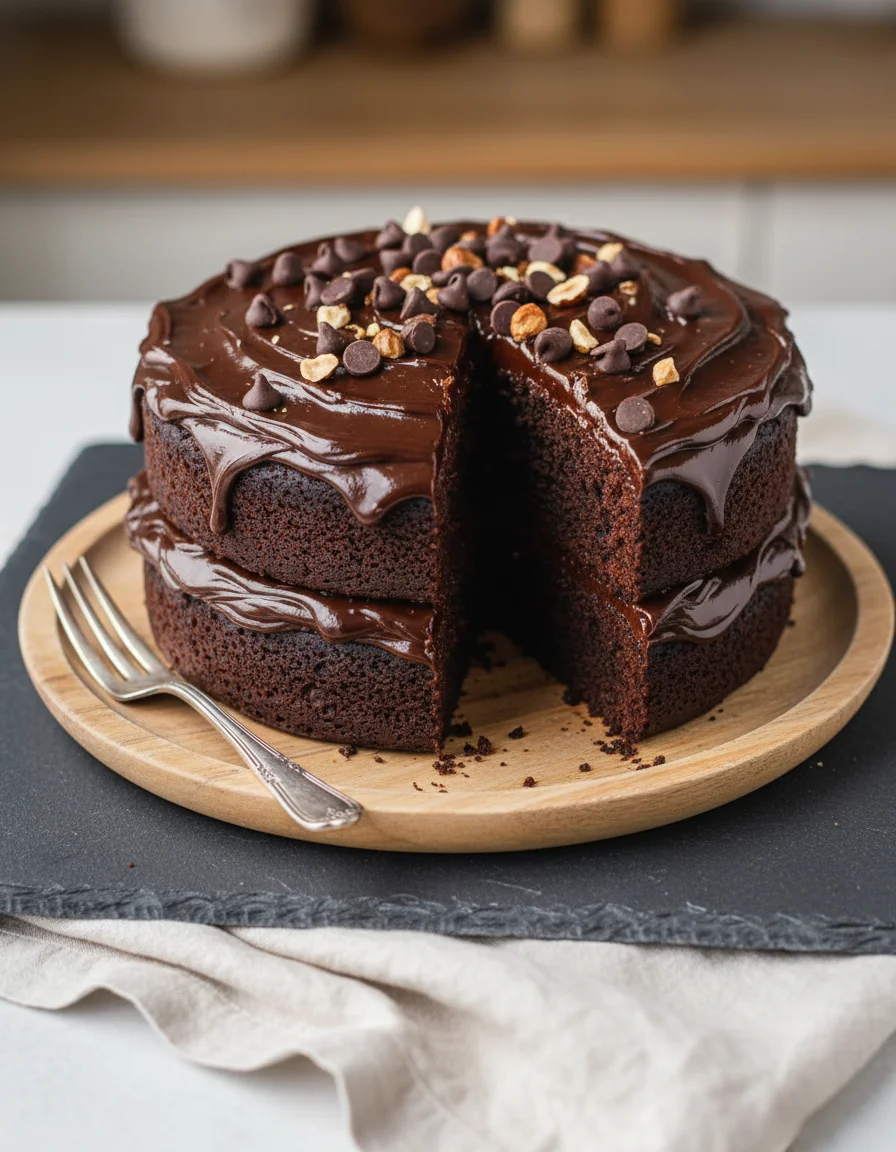 Double Chocolate Cake