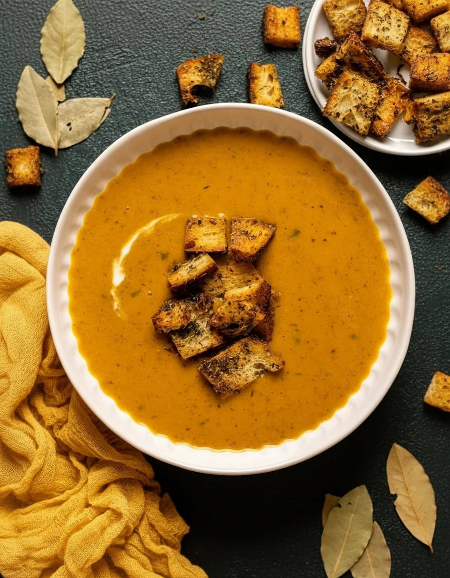 Creamy Roasted Butternut Squash Soup