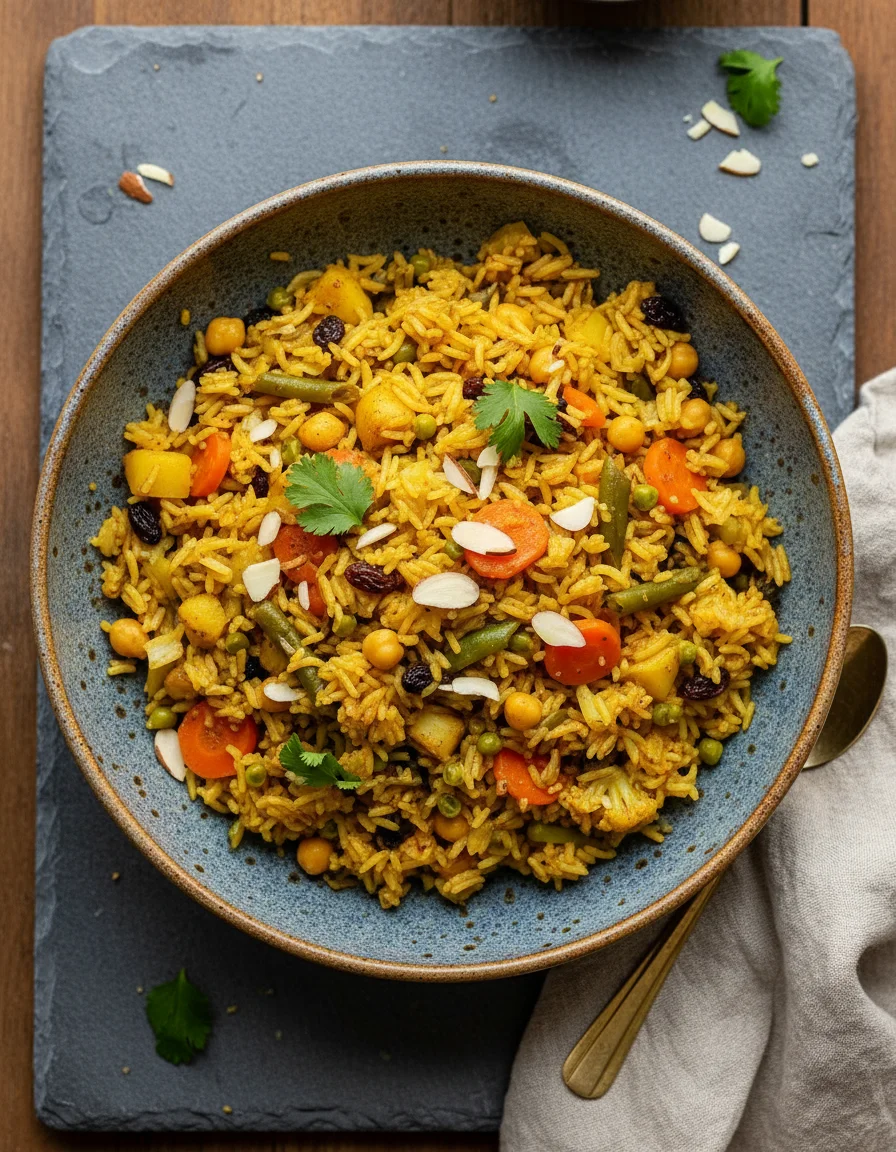 Easy Vegan Biryani