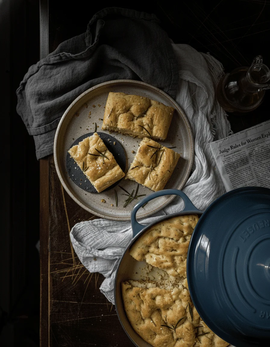 Easy Vegan Focaccia Bread