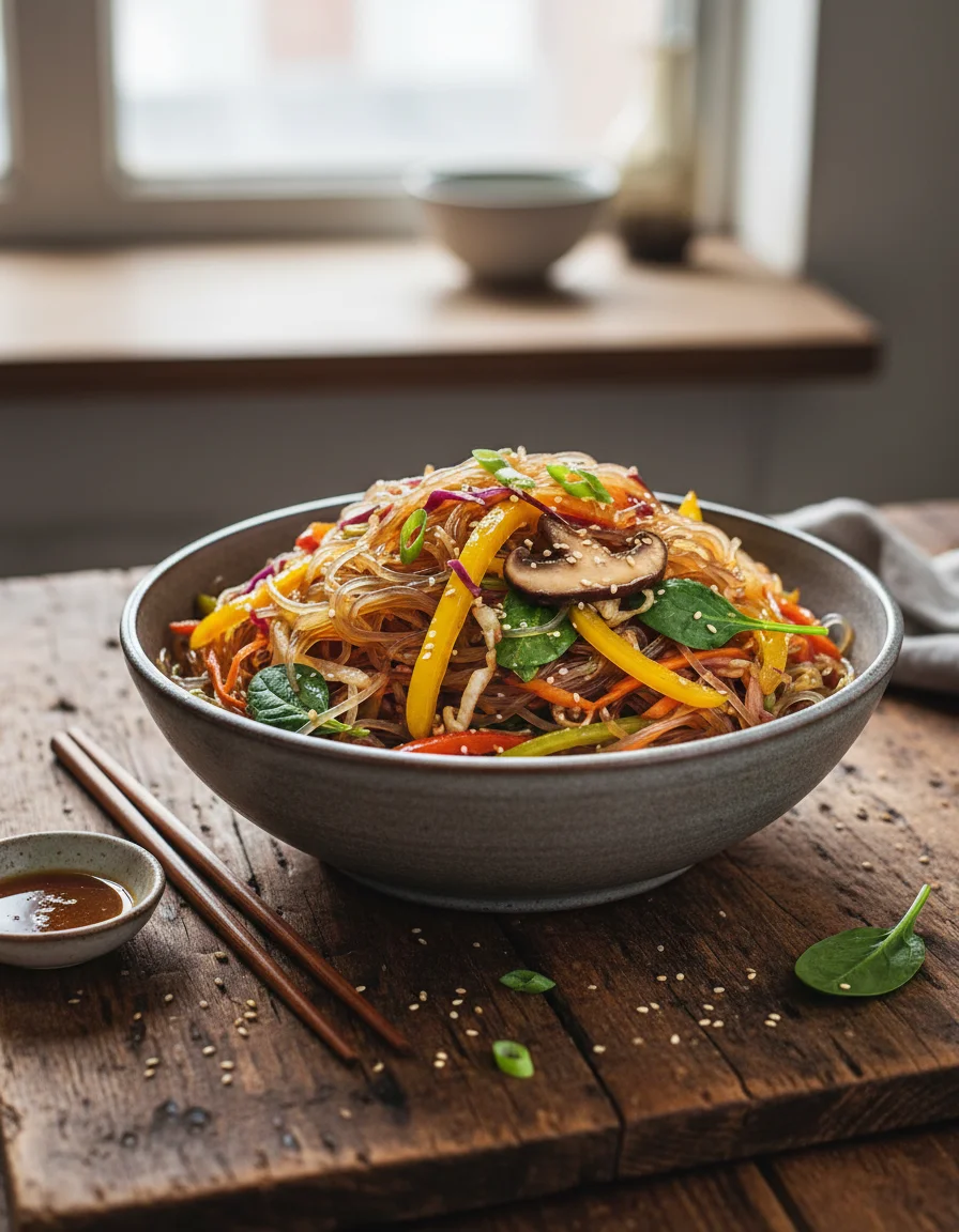 Easy Vegan Japchae