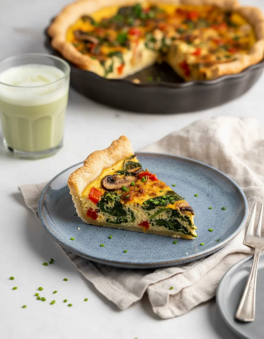 Easy Vegan Quiche
