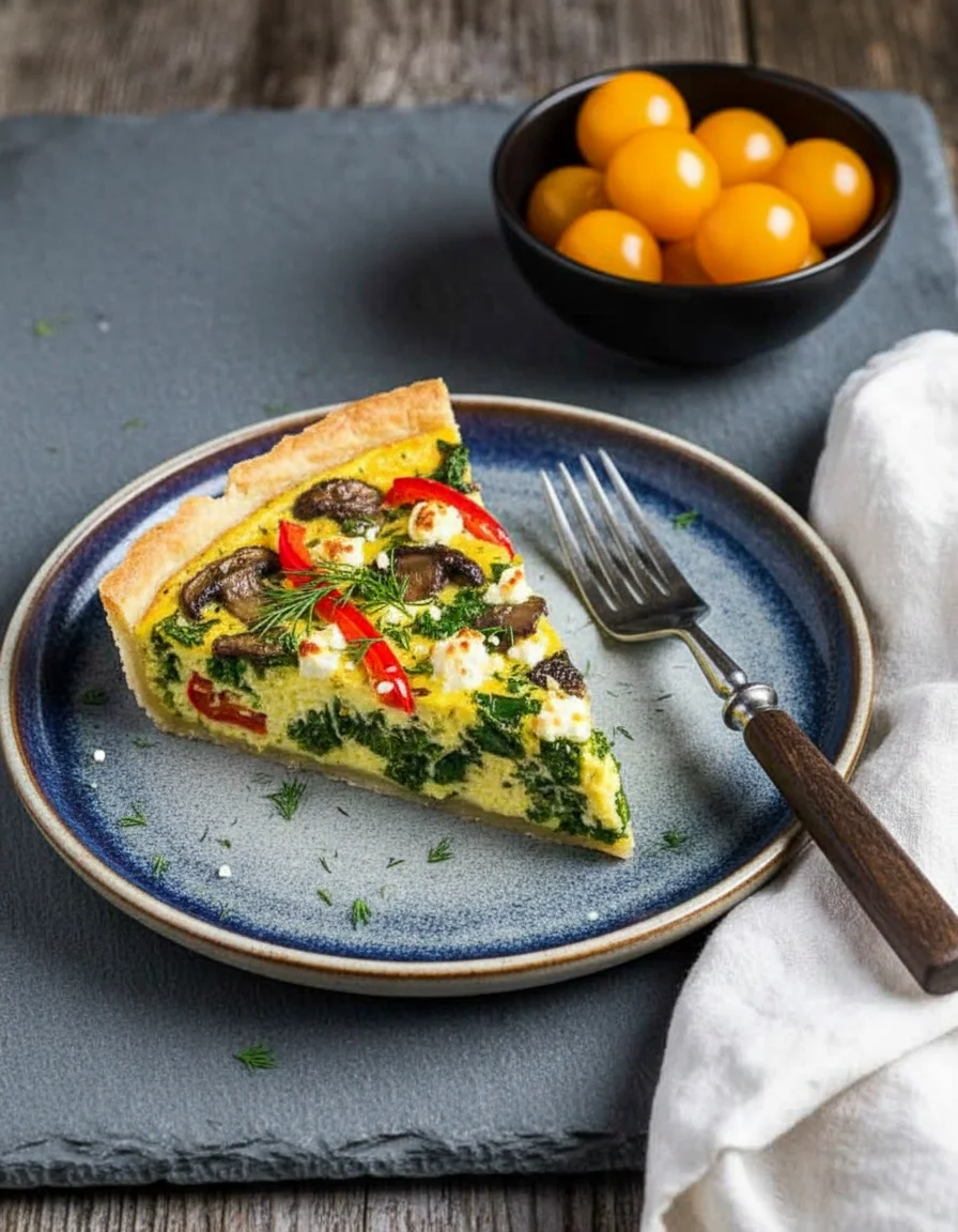 Easy Vegan Quiche