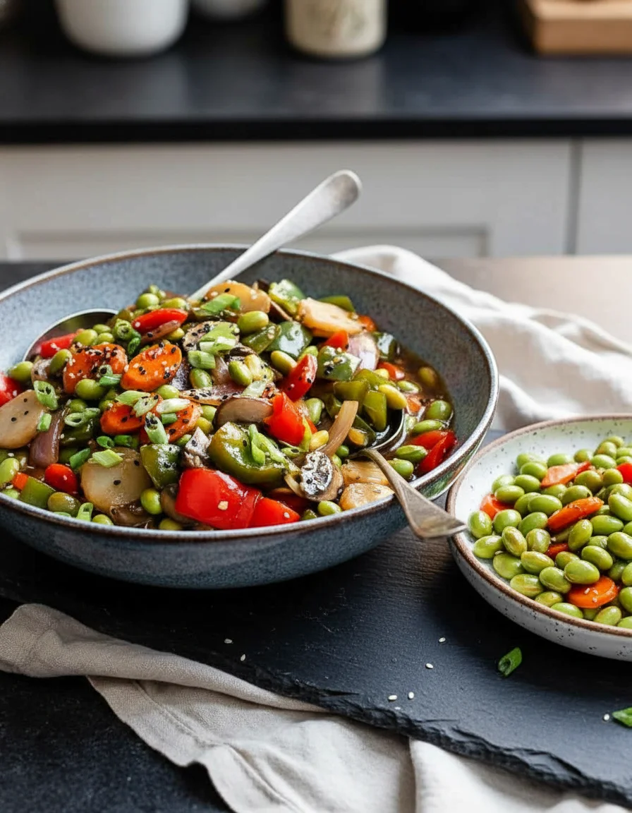 Quick Edamame Stir-Fry