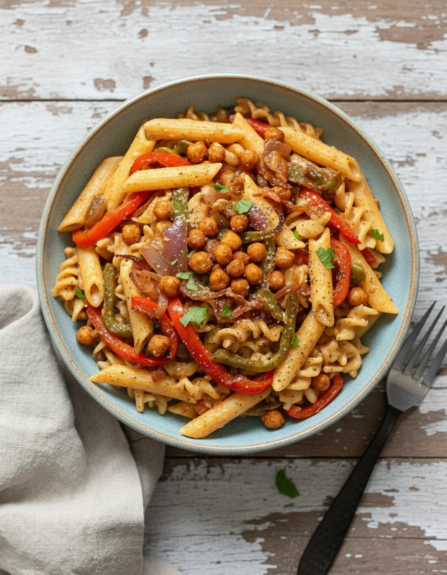 Vegan Fajita Pasta