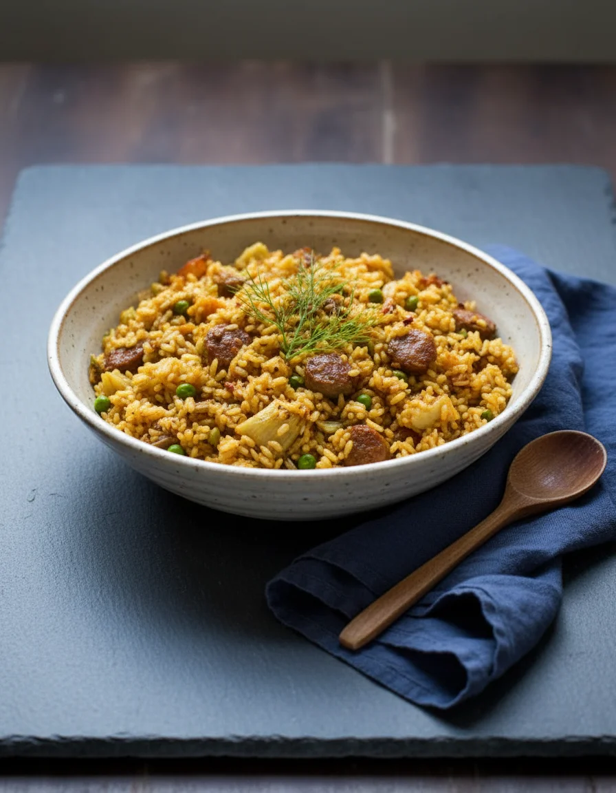 Fennel Paella