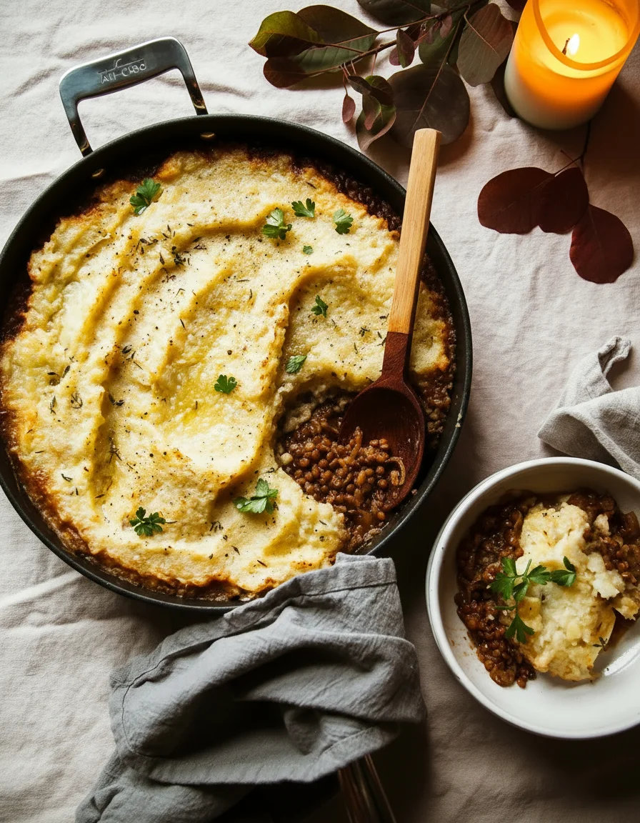 French Onion Shepherd's Pie