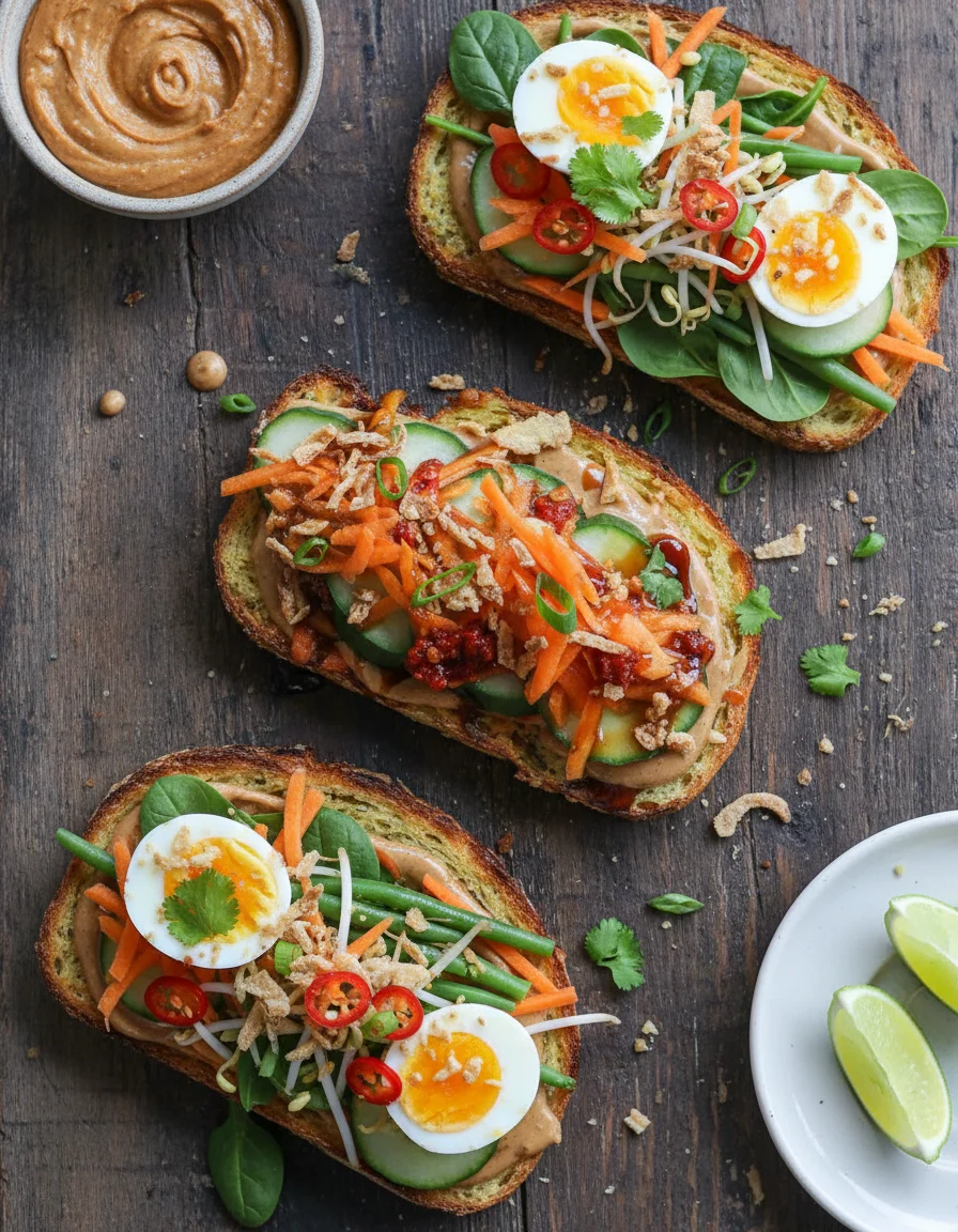 Gado Gado on Toast
